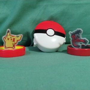 Pokemon McDonald's Happy/Kids Meal Toy/Game Pikachu and Yeveltal